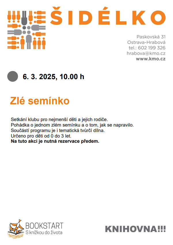 Klub Šidélko: Pohádka Zlé semínko 