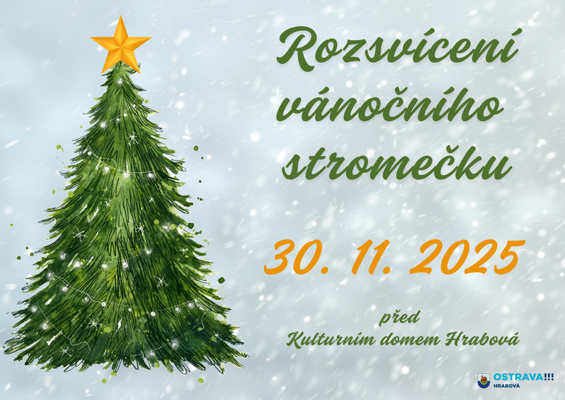 ROZSVÍCENÍ VÁNOČNÍHO STROMEČKU 