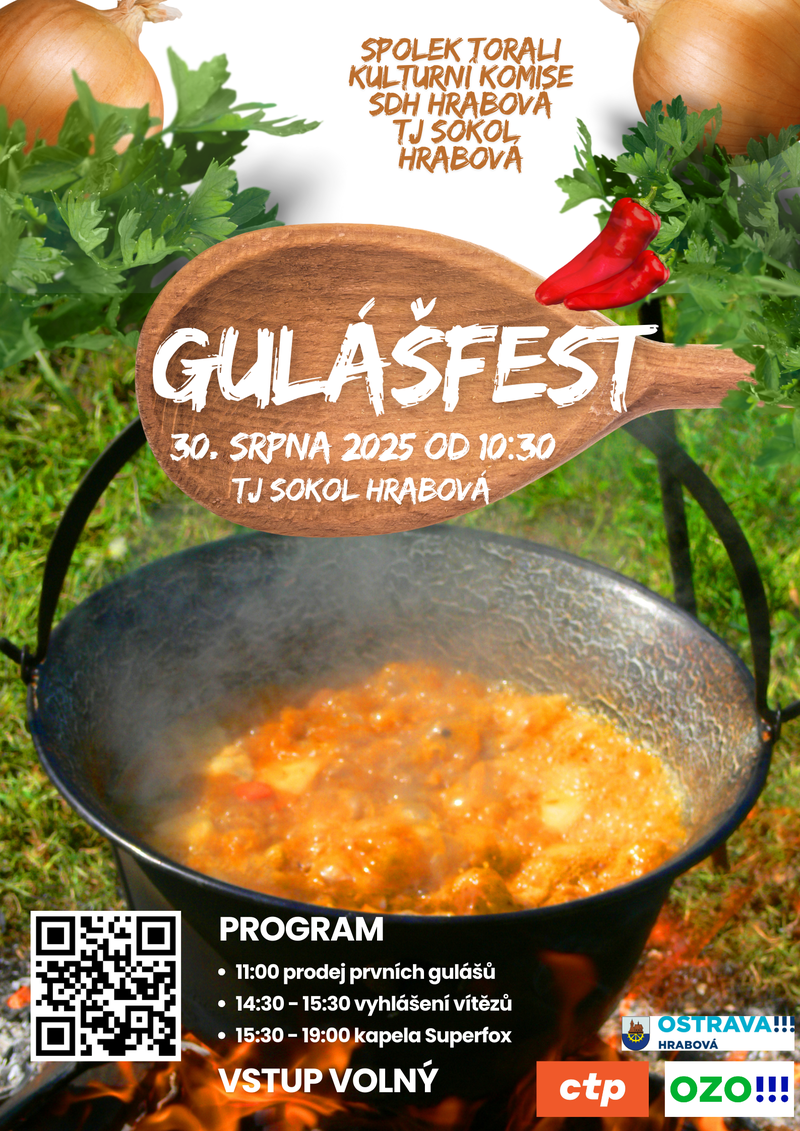 TRADIČNÍ GULÁŠFEST SE BLÍŽÍ 