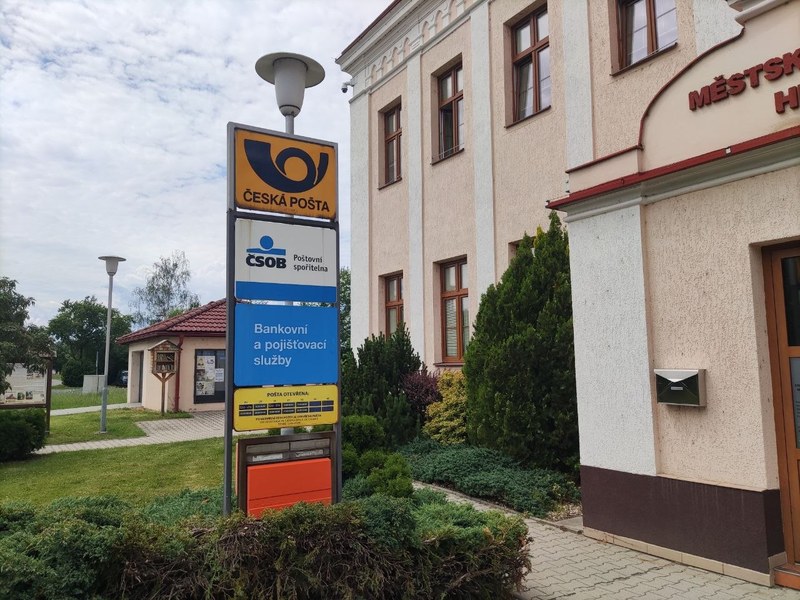 ZMĚNA PROVOZNÍ DOBY POBOČKY ČESKÉ POŠTY V OSTRAVĚ-HRABOVÉ
