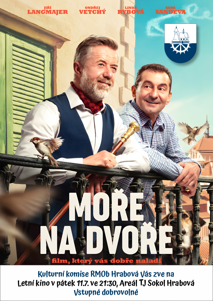 ZVEME VÁS NA LETNÍ PROMÍTÁNÍ 